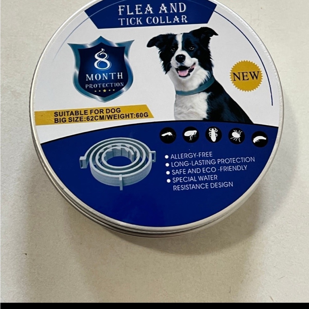 8 Month Protection Flea and Tick Collar for Dogs and cats